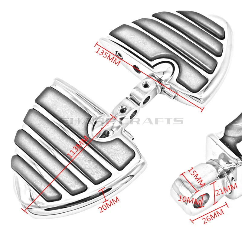 Подножки для мотоциклистов SUZUKI Intruder 1400 S83 1995 2008 Marauder 800 1997|Подставки под ноги| |