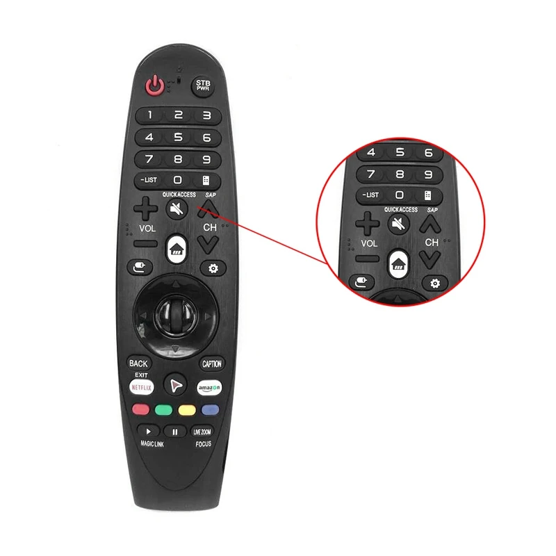 Новый заменитель дистанционного Управление AM-HR650A для LG Smart ТВ AN-MR650A UJ63 серии 49UK6200