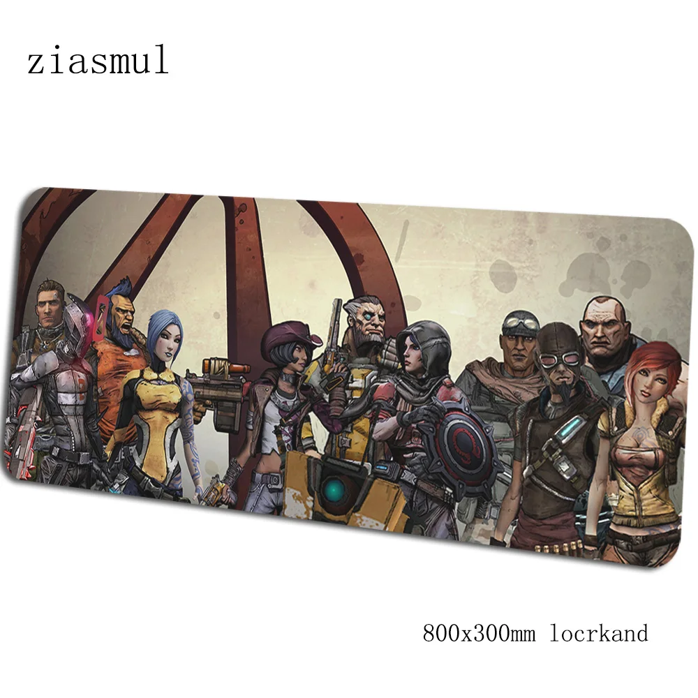 Borderland коврик для мыши 800x300x3 мм великолепный компьютерный коврик для мыши геймерский геймпад пк мультяшный игровой коврик для мыши Настольный коврик офисная мышь - Цвет: pattern 8