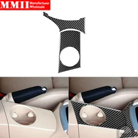 carbon fiber sticker for bmw x3 e83 2004 2005 2006 2007 2008 2009 2010 armrest water cup holder panel interiors car accessories