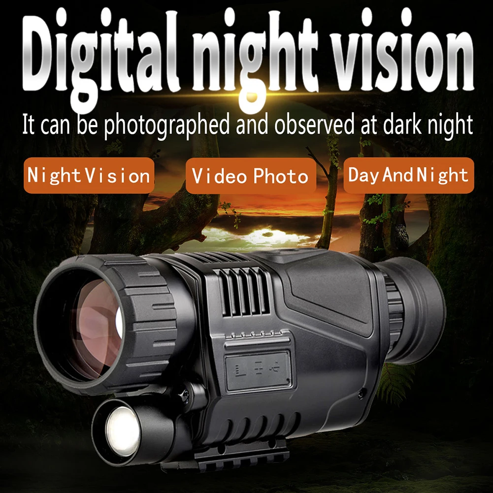 

Монокуляр NV2180, инфракрасное устройство ночного видения, портативная цифровая камера двойного назначения для дневной и ночной охоты