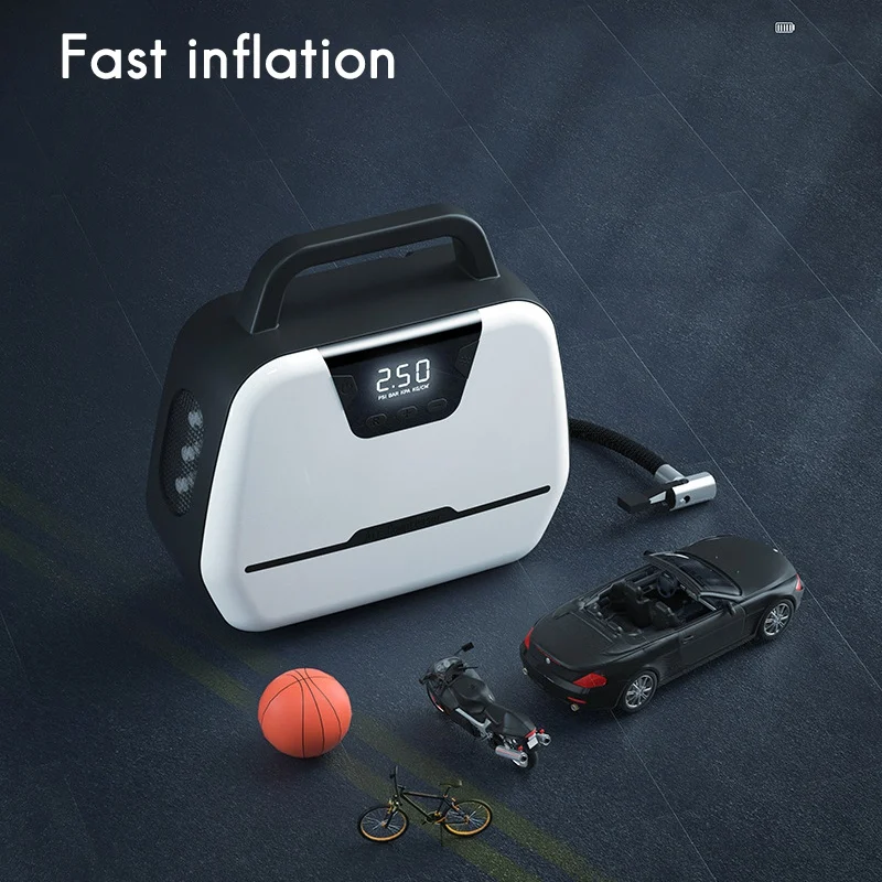 en Ucuz Taşınabilir Araba Hava Kompresörü DC12V Otomotiv Motosiklet Bisiklet Elektrikli Lastik Pompası Lastik şişirme Arabalar Için