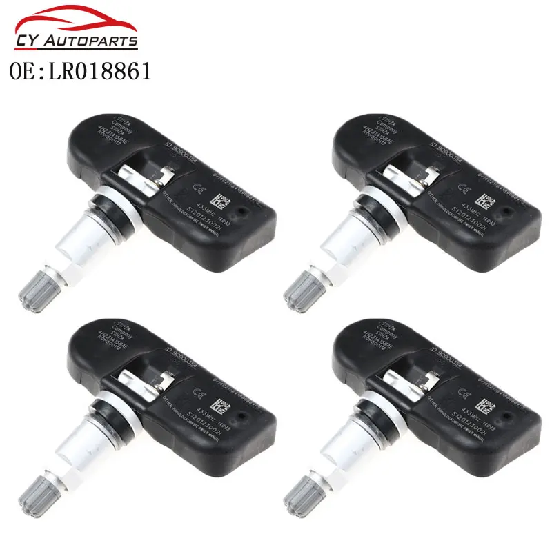 Датчик давления в шинах TPMS для Jaguar 05-08 S 09-10 XF 04-10 XJ 433 мгц LR018861 4H23-1A159-AE LR032385, 4 шт.