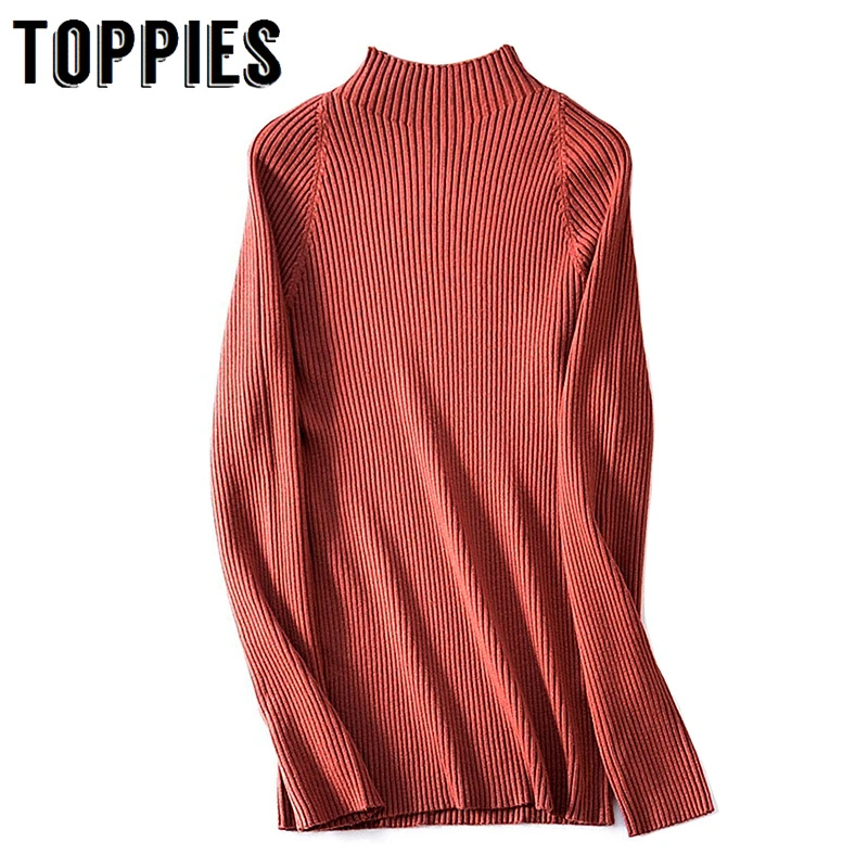 Базовый вязаный шерстяной свитер женский черный корейский джемпер с длинным