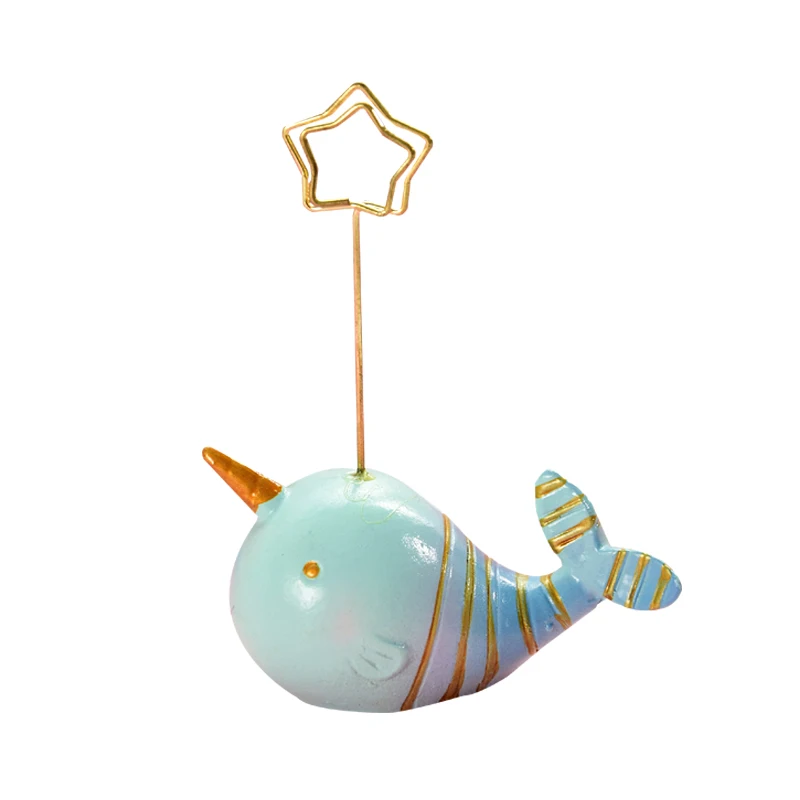 Держатель для карт и фотографий металлический держатель-подставка фото в форме