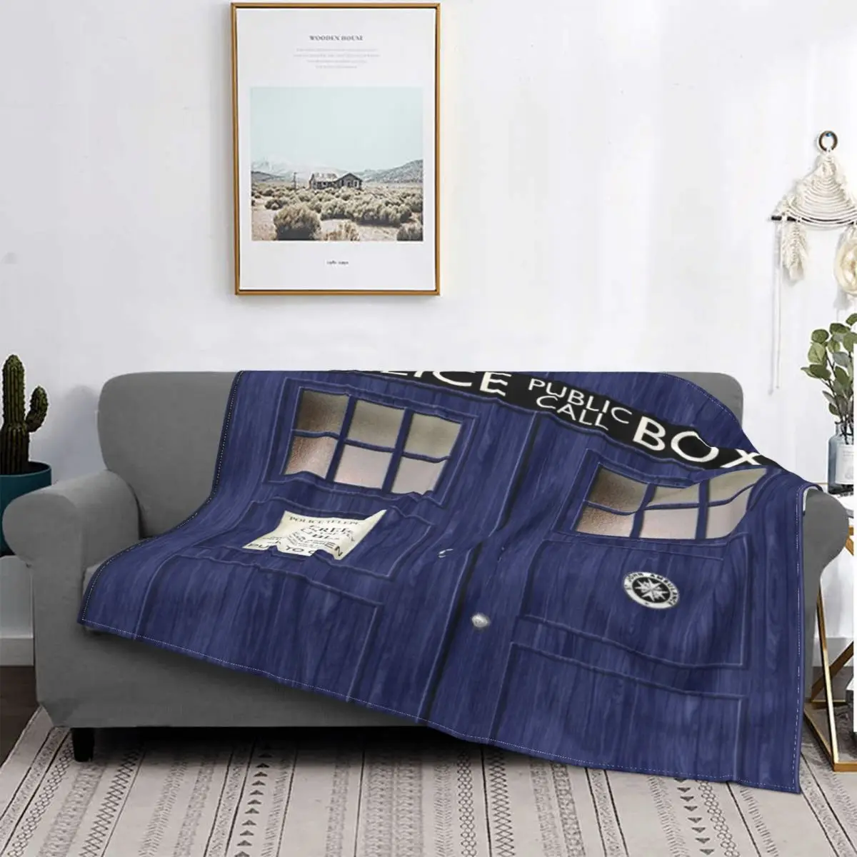 

Manta de Arte para Fan, caja para call al Public blico, para cama colcha