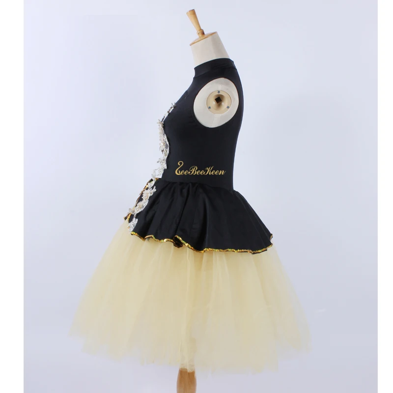 Балетное платье для девочек без рукавов с кружевами | Тематическая одежда и