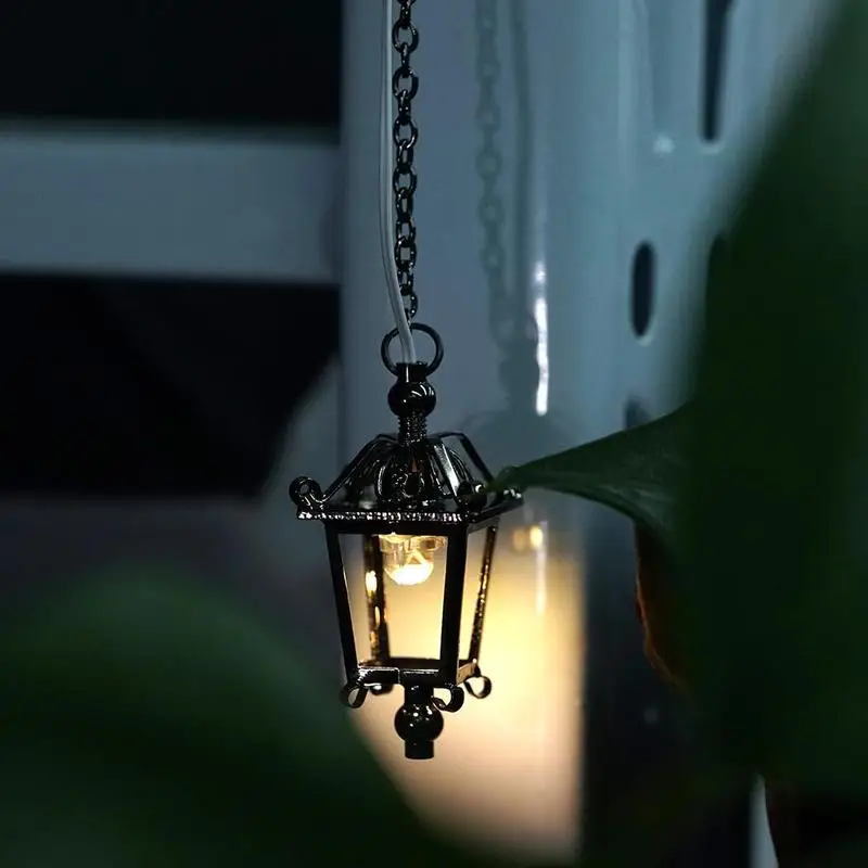 

1:12 Dollhouse Miniature Lighting Led Wall Light Model Simulation House Decoration Doll Toys Toys I8Z4