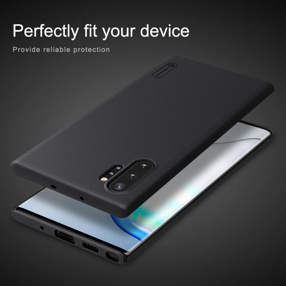 Для samsung Galaxy Note 10 Plus Nillkin супер матовый защитный жесткий чехол для samsung Note 10 Plus 9 8 7 FE Nilkin чехол для телефона