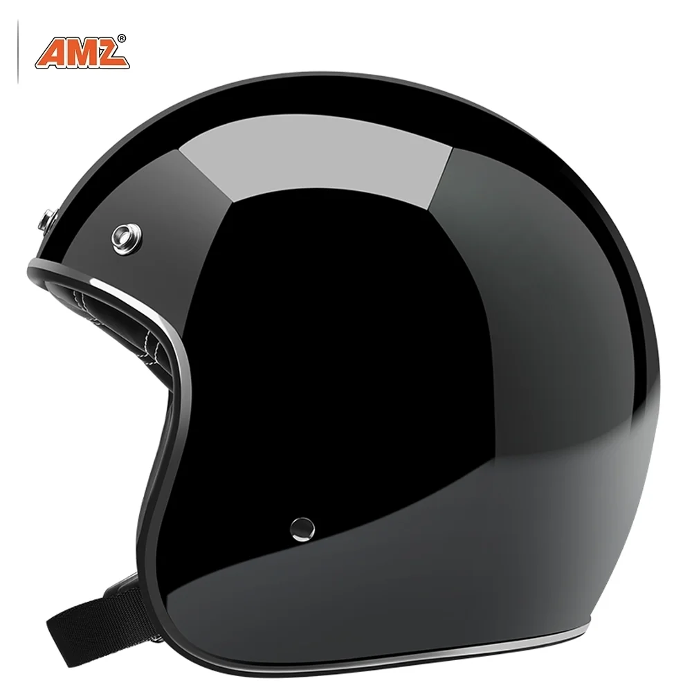 

DOT Approved Motorcycle Helmet Half Open Face Men Women Casco Vintage Scooter Jet Helmet Retro Helmets Pare Moto Cascos Para