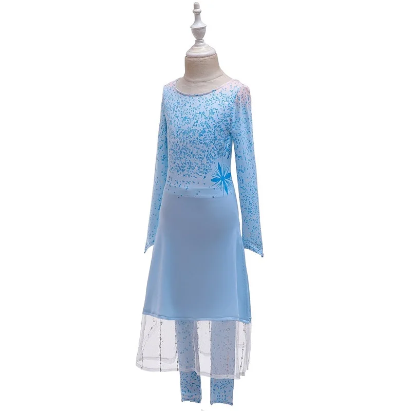 Vestidos infants платья для девочек детские костюмы на Год рождественское платье для вечеринок милые платья в стиле принцессы Эльзы Анны маскарадный костюм