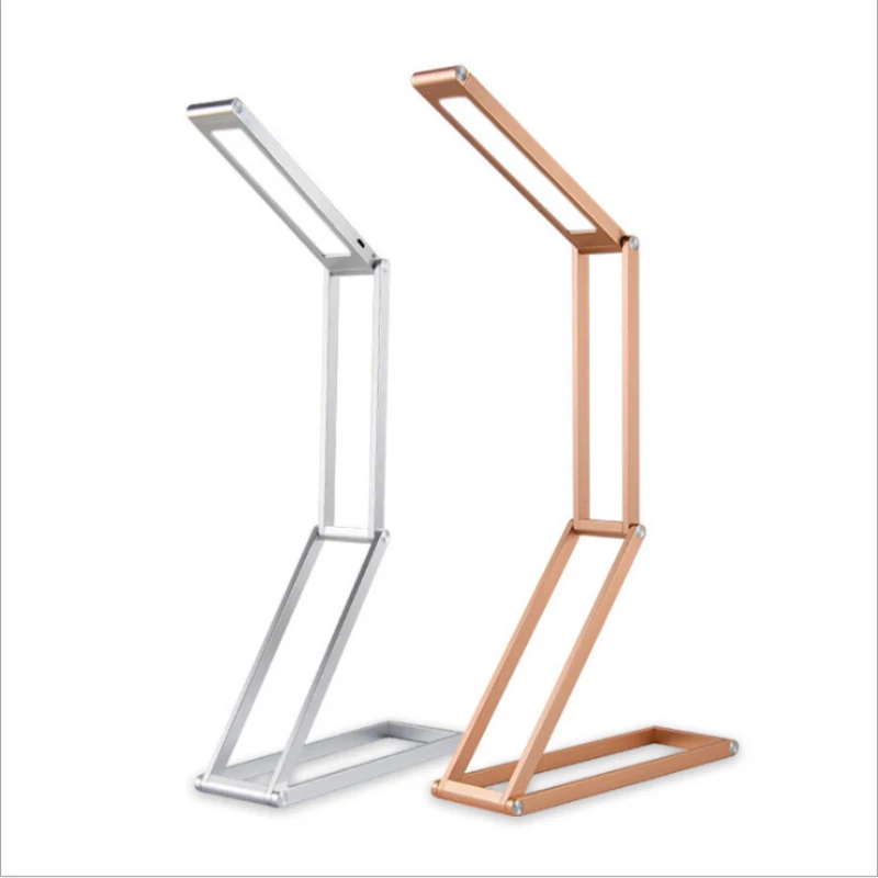 

Metal Desk Lamp Foldable Led Mobile Phone Holder Eye Protection Lamp Usb Charging Learning Reading for Child Portable Light