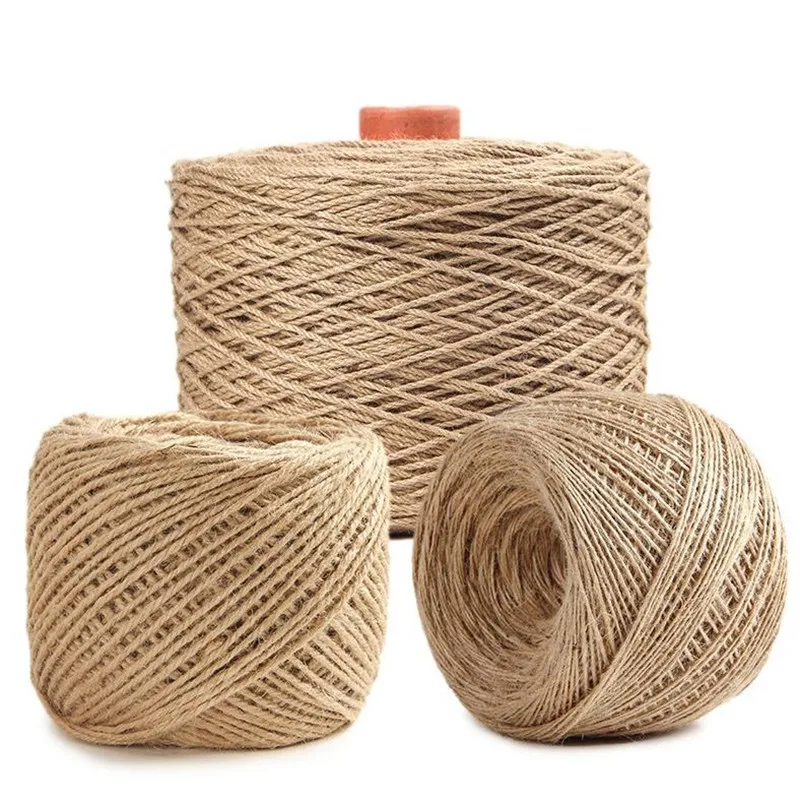 Плетеная вручную ткань сделай сам грубое украшение износостойкая пеньковая