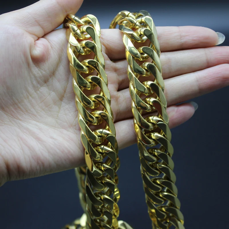 Мужская цепочка чокер из нержавеющей стали 19 мм|Цепочки| |