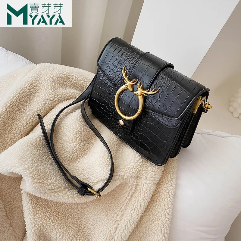 MAIYAYA/кожаные сумки через плечо для женщин Новинка 2019 года сезон весна корейский