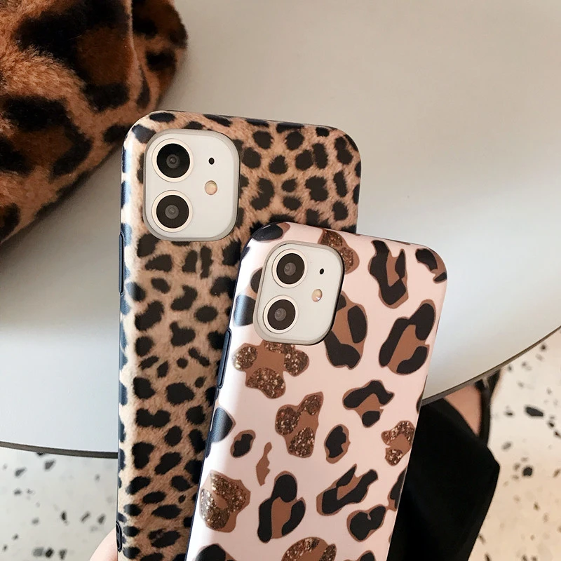 Модный Роскошный леопардовый чехол для телефона iphone 11 6 6S 7 8 Plus XR XS MAX мягкий IMD в