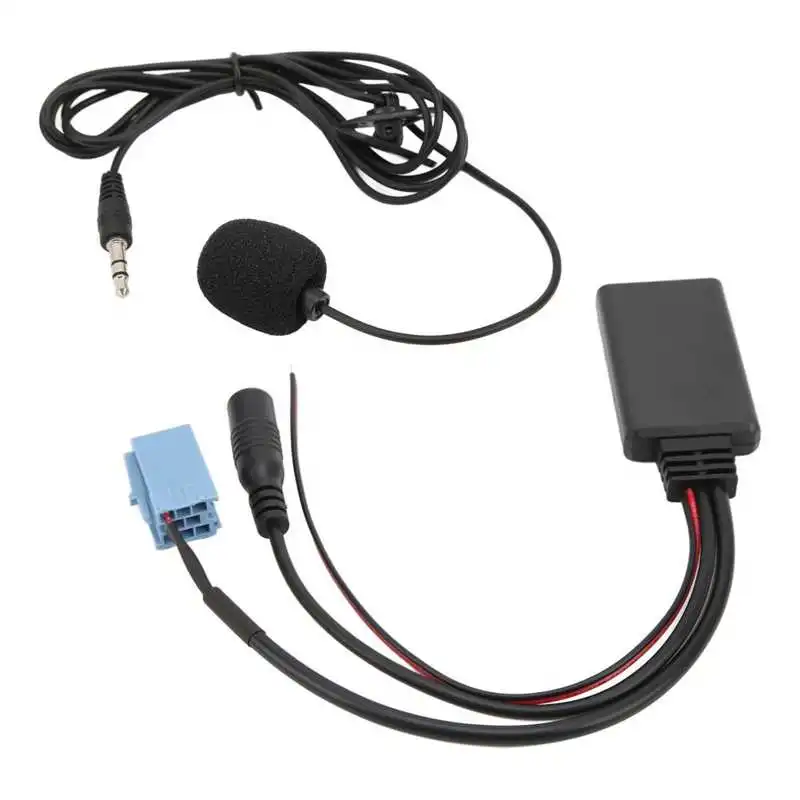 Bluetooth 5 0 AUX кабель 3 мм разъем ISO 8Pin 7 607 897 093 Handsfree микрофон Замена для Bora Blaupunkt |