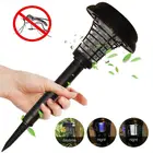 Солнечная противомоскитная лампа садовый светильник на солнечных батареях Светодиодный светильник сада Комаров Борьба с вредителями ошибка насекомых мата моски