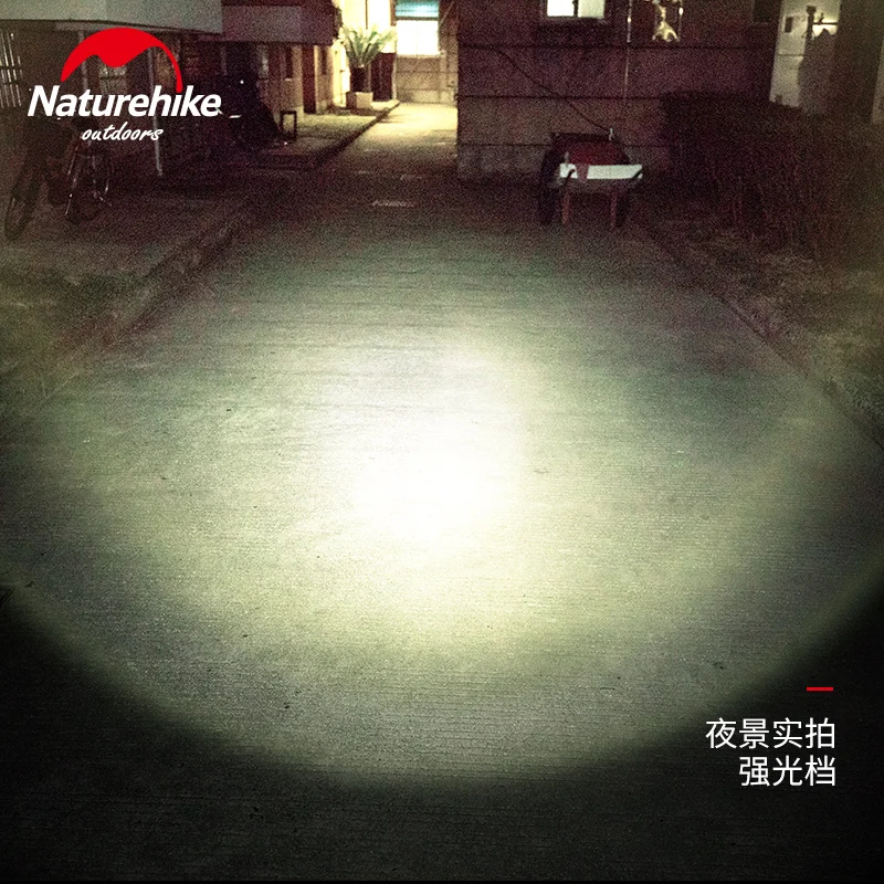 Naturehike USB перезаряжаемый портативный водонепроницаемый мини Сильный светильник