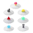 Силиконовая крышка для капель, пылезащитная Герметичная крышка для чашки чая, кофе