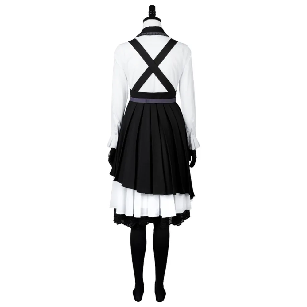 Danganronpa 3 убийства гармонии Косплэй костюм Kirumi Tojo горничной Хэллоуин карнавал Для