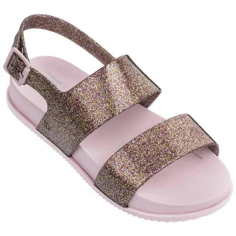 

Mini Melissa Mel Cosmic Sandal Infantil Big Girl Jelly Shoes 2022 Kids Beach Shoes Summer Sandals Big Children Non-slip HMI014