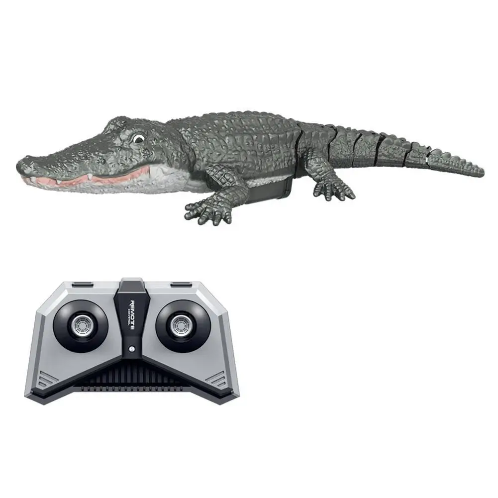 

V005 Rc Boat 2.4g Simulation Crocodile Head Water Racing Electrical Remote Control Kids Tricky Toys Birthday Gift For Kids