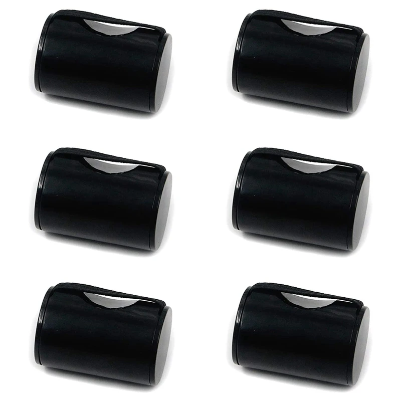 

6 Pcs Rhythm Finger Shaker Music Finger Rhythm Sand Shakers Shot Ring for Guitar Ukulele for Guitar Performance
