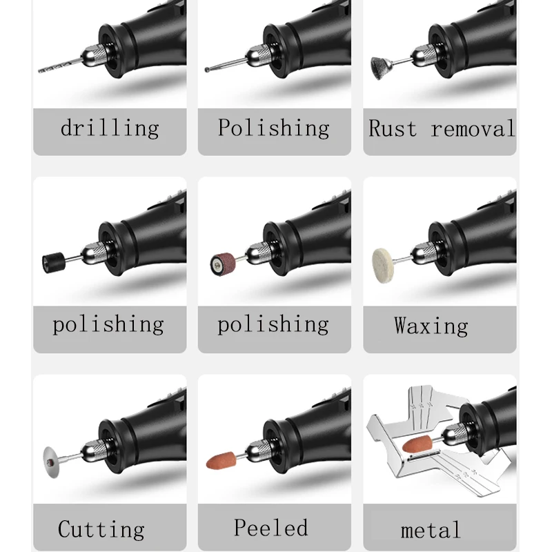 Dremel 100 шт. Мини дрель гравировальный станок работа по дереву полировка аксессуары электроинструменты аксессуары вращающийся инструмент Аксессуары
