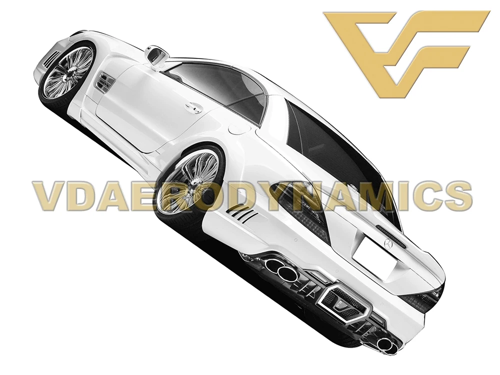 Подходит для 08-11 Benz R230 SL Class SL300 SL350 SL500 комплект с полным корпусом передние и задние