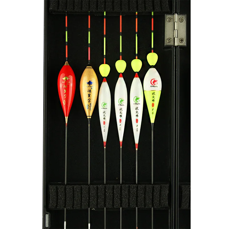 16pcs/Lot (Including Box) Fishing Floats Set Buoy Bobbers Carp Floaters Mix Size Accessories ABS Plastic Box | Спорт и развлечения