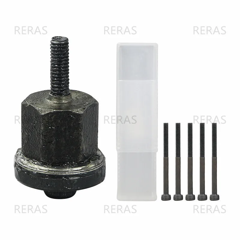 Hand Rivet Nut Gun Head with 100 pcs nuts Simple rivet nut installation Manual Riveter Tool Accessory for Nuts M3 M4 M5 M6 M