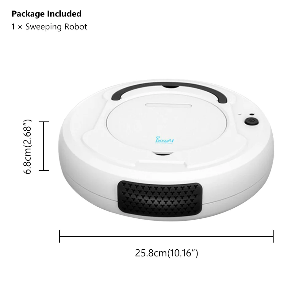 Vacuum Cleaning Robot Auto Смарт Подметальные робот покрытие Dirt пыль волосы Автоматического