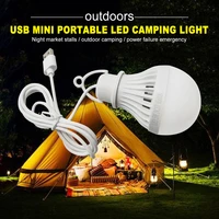 portable lantern camp lights usb bulb 5w7w power outdoor camping multi tool 5v led for tent camping gear hiking usb lamp