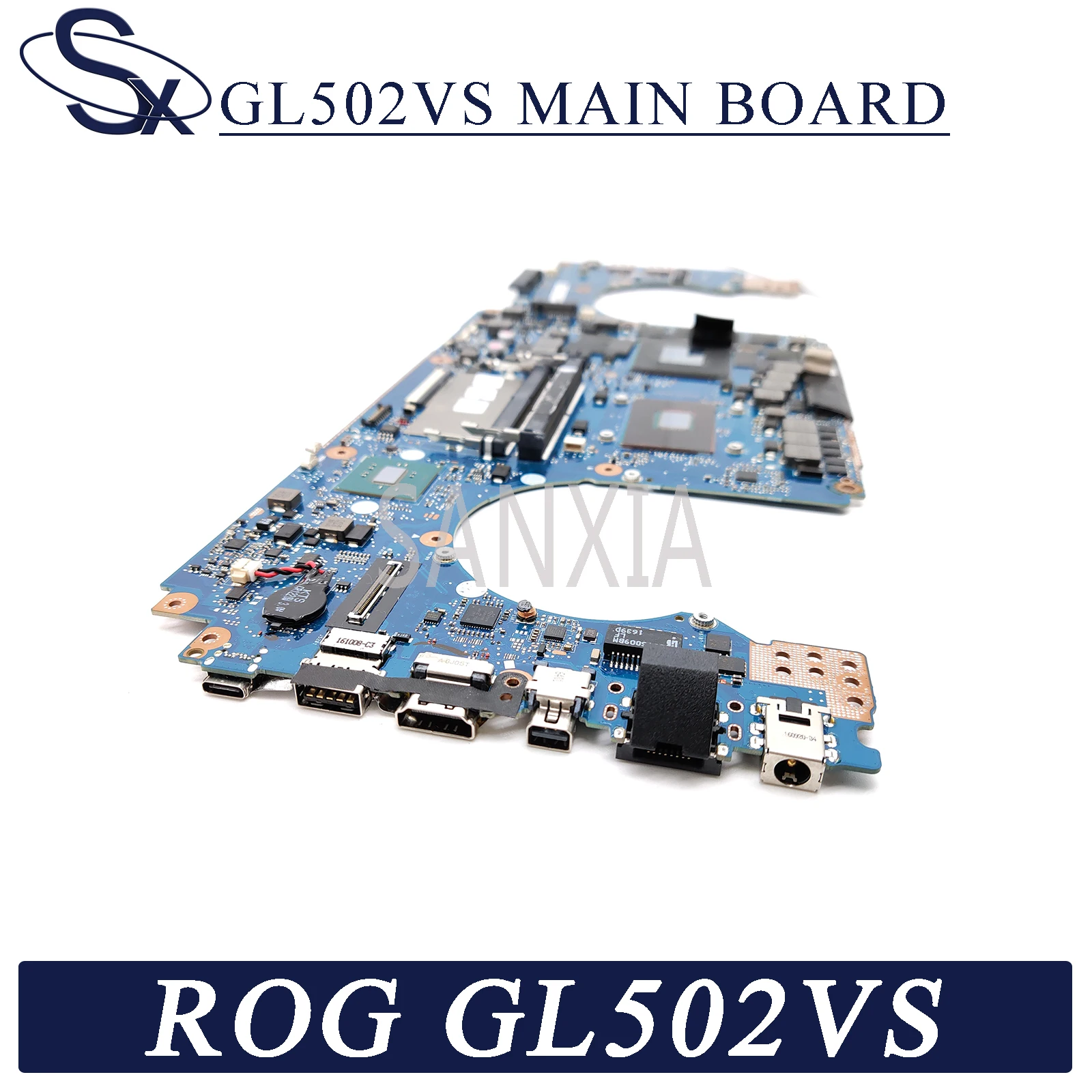 Verkaufen KEFU GL502VS Laptop Motherboard Für ASUS ROG GL502VS GL502VSK GL502V Original Mainboard I7-6700HQ GTX1070-8GB