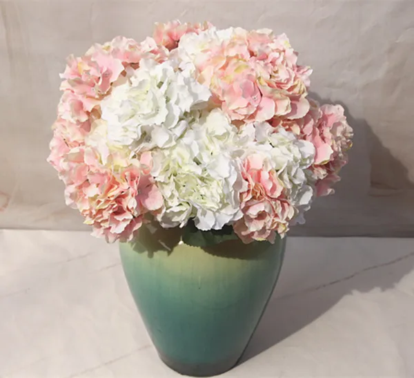 Имитация гортензии цветок 5 Mallorca большая Гортензия Свадебная искусственный из