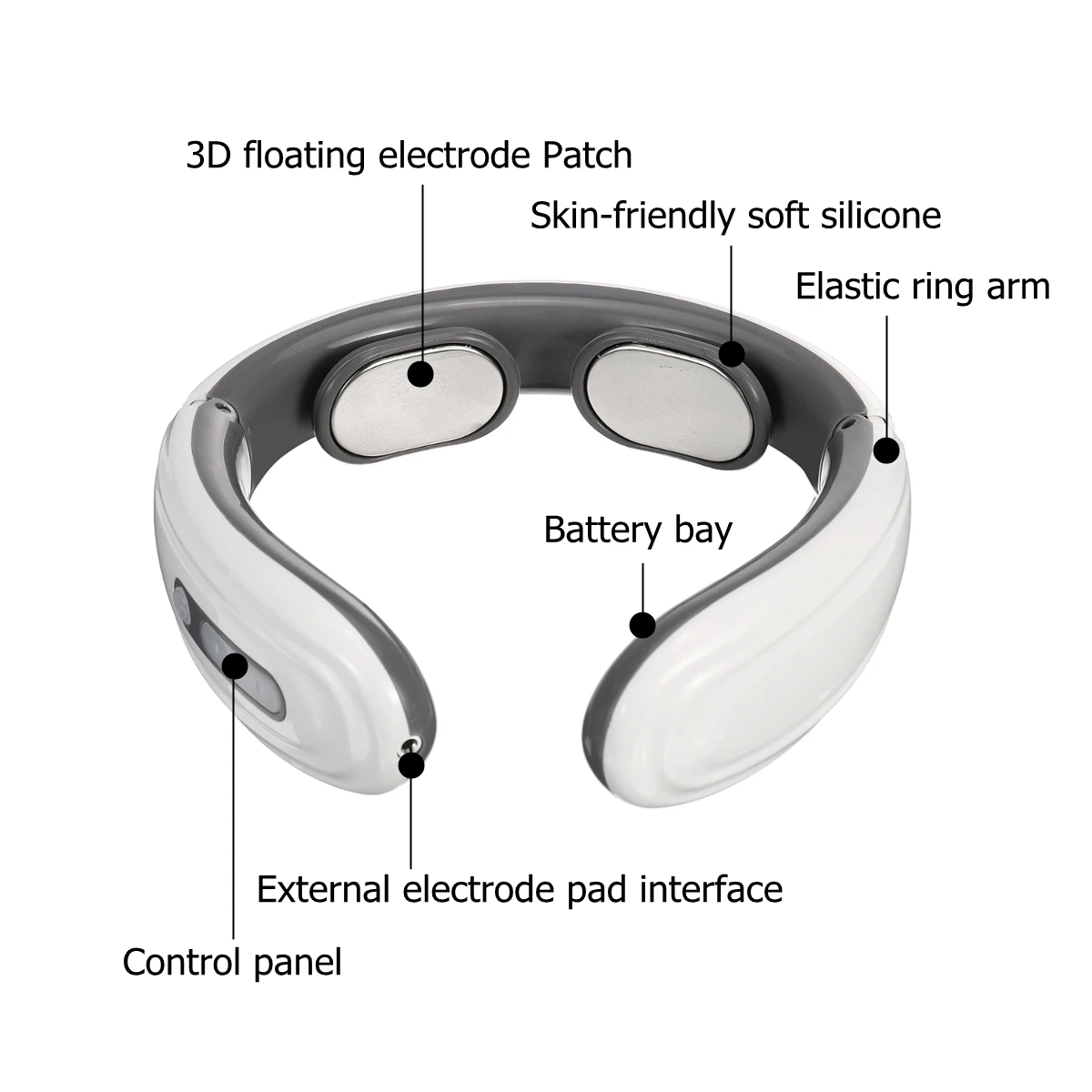 Магнитный импульсный массажер для шеи обезболивающий уход за здоровьем