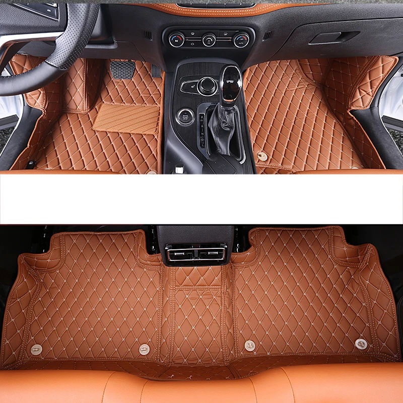 

for chery tiggo7 tiggo 7 2016 2017 2018 2019 tiggo 8 leather car floor mat rug carpet accessories interior