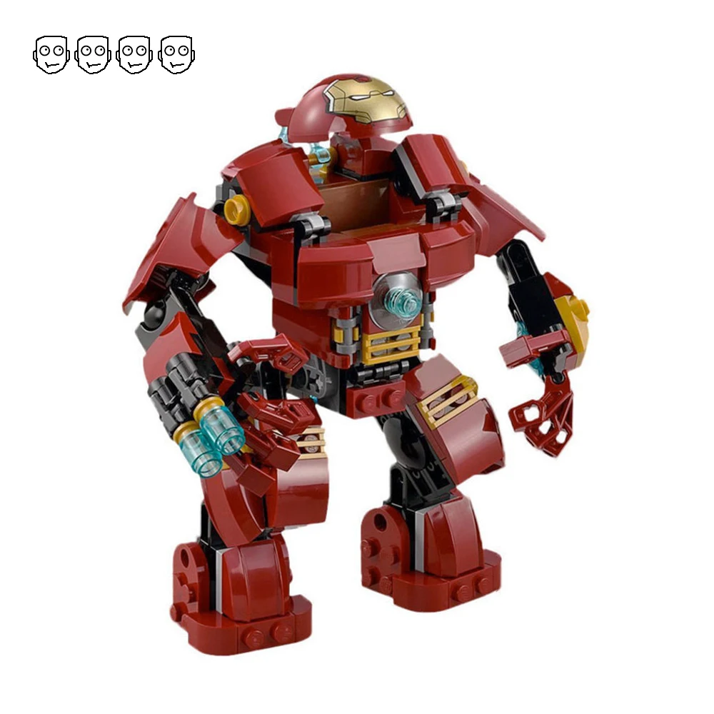 Decool 7110 Fit Marvel 76031 Супер Герои Мстители Халк Бастер Smash набор Железный человек мини фигурки 248 шт строительные блоки игрушки подарок