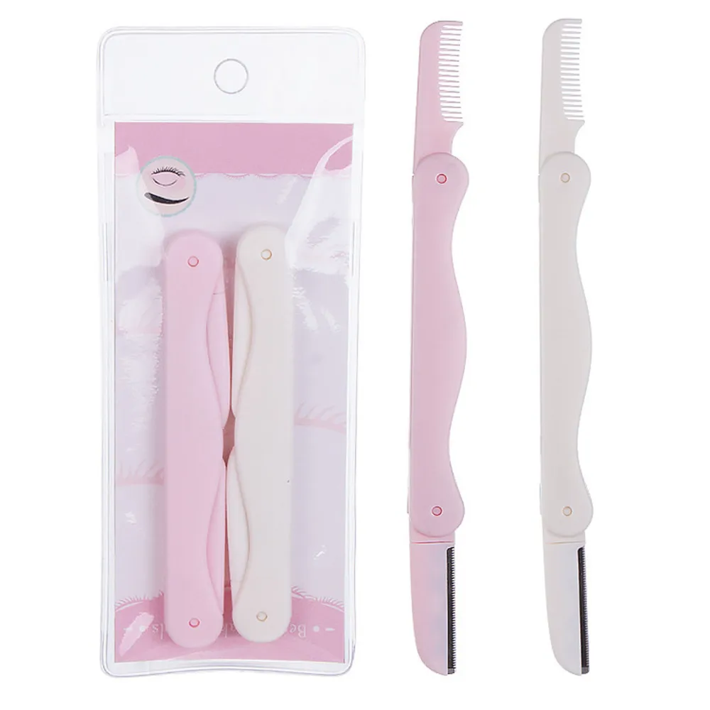 

Eyebrow Trimmer Stainless Steel ABS Beauty Tools Epilator Shaper Brow Knife