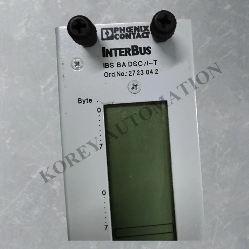 PHCENIX панель управления контактами IBS BS DSC/I-T используется в хорошем состоянии