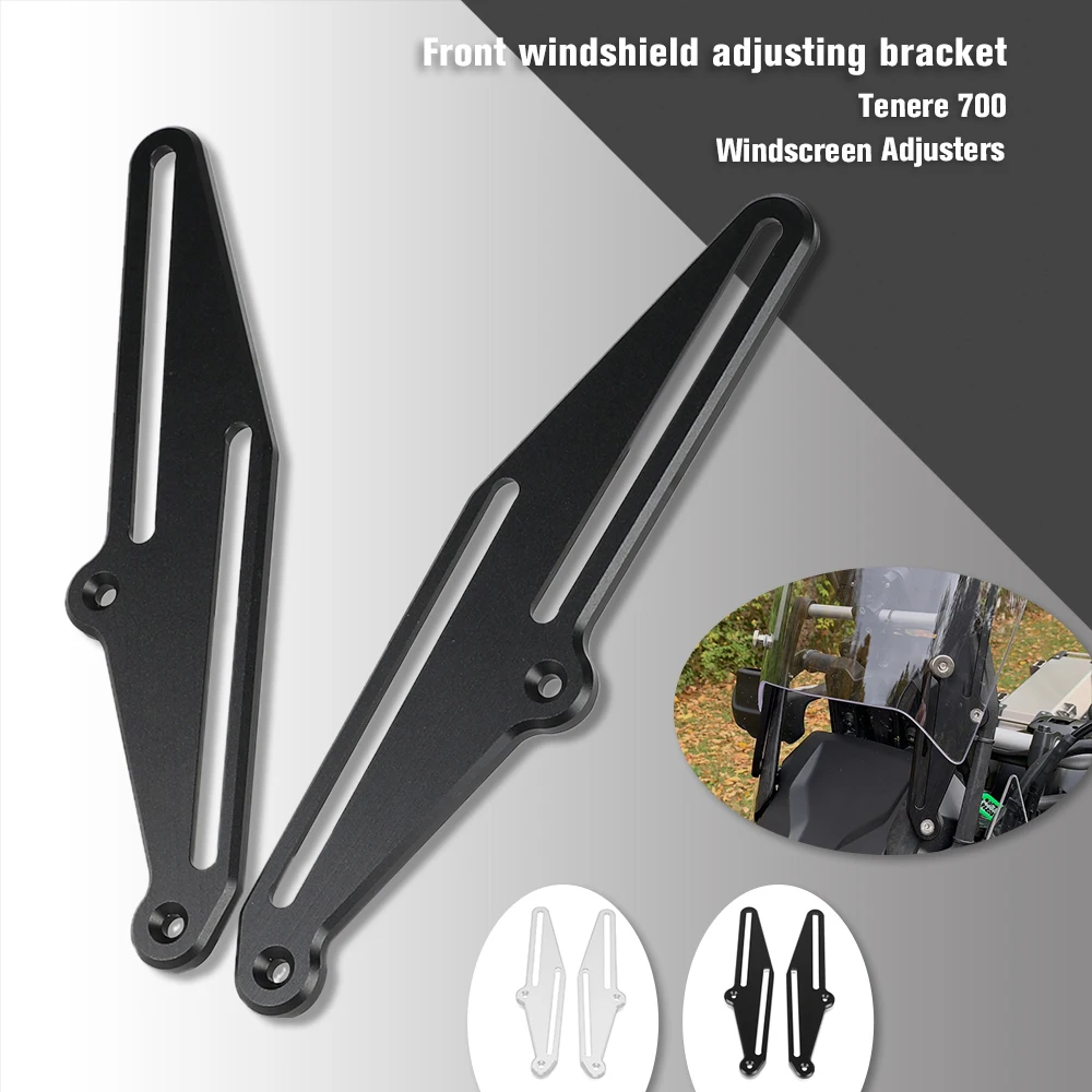 

Windscreen Adjusters For Yamaha Tenere 700 XTZ 700 XT700Z T700 2019 2020 2021 Motorcycle Support Holder Kits Windshield Bracket