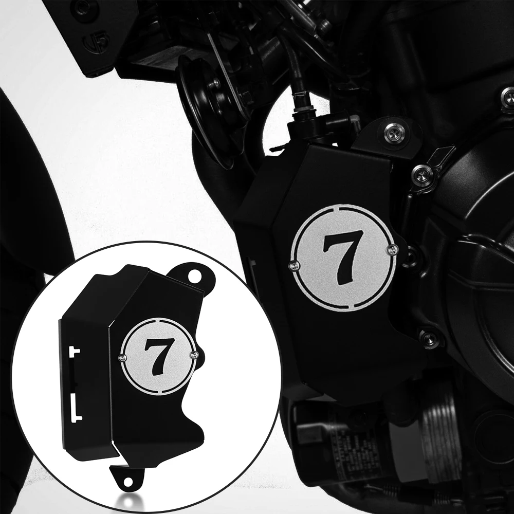 

For Yamaha MT07 MT 07 MT-07 FZ07 2013-2021 MT07 Tracer 2016-2021 TRACER 700 2016-2021 Motorcycle Billet Coolant Reservoir Cover
