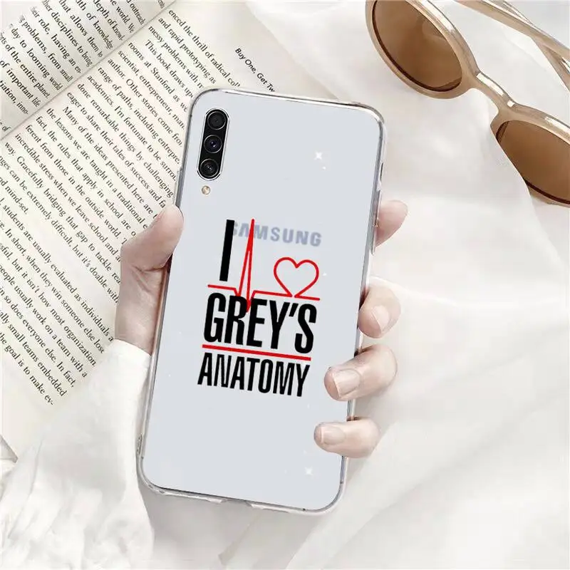 

Greys Anatomy Phone Case Transparent Clear For Samsung Galaxy A71 A21s S8 S9 S10 plus note 20 ultra