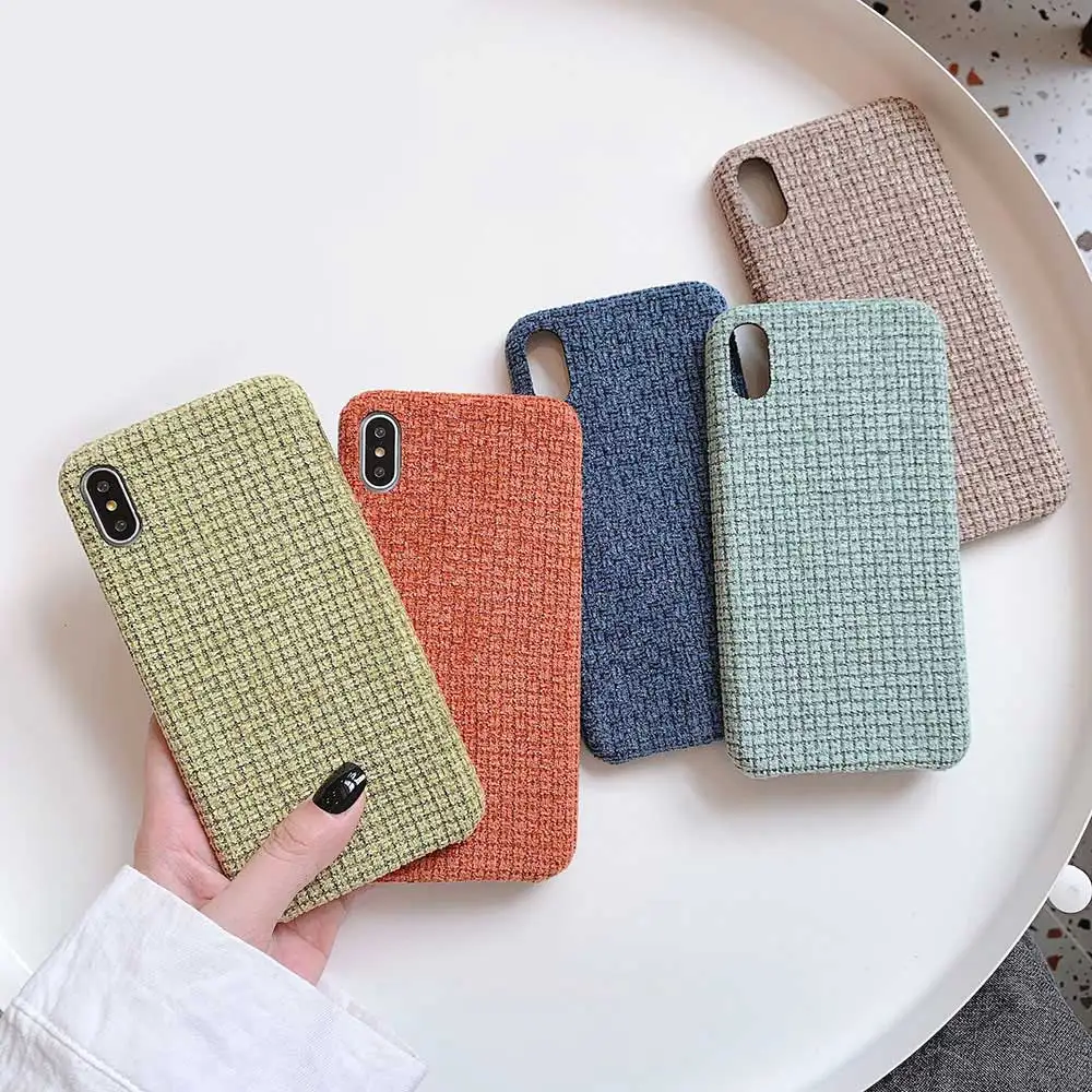 Новый тканевый Мягкий силиконовый чехол для телефона iphone 11 Pro Max 7plus 8plus Модный XS X XR