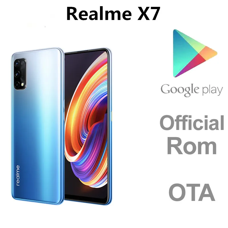 DHL Быстрая доставка Realme X7 5G смартфон 65 Вт Супер Зарядное устройство 6 4 &quotAMOLED 2400X1080