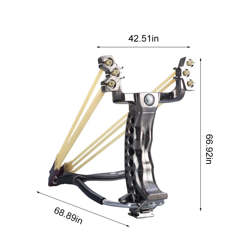 Старинный серебряный крест украшение для охоты ретро Рогатка стрельба
