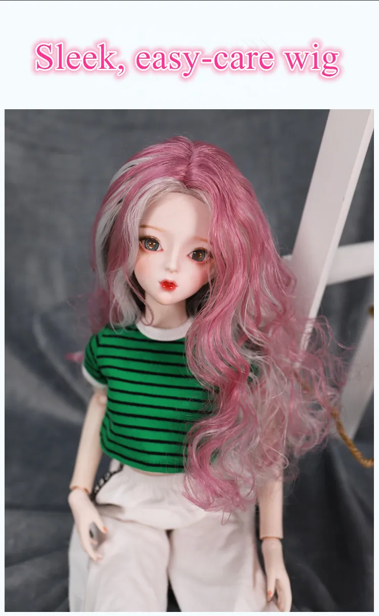 1/3 мечта фея bjd кукла парик волосы для 60 см куклы, только парик, без куклы