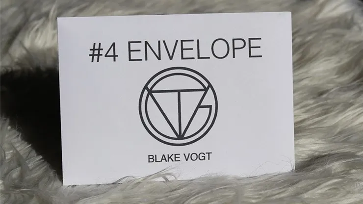 Конверт с номером 4 от Blake Vogt (трюки и онлайн-инструкции) магические фокусы