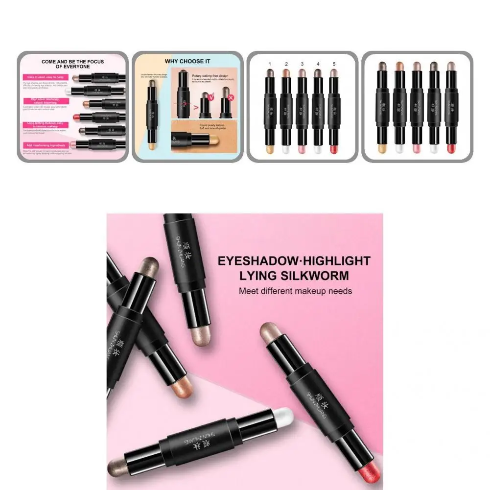 

6g Eyeshadow Stick Safe Eye Makeup Colored Eyeshadow Delicate Texture Professional Eye Shadow